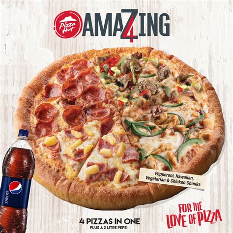 pizza hut saint james menu